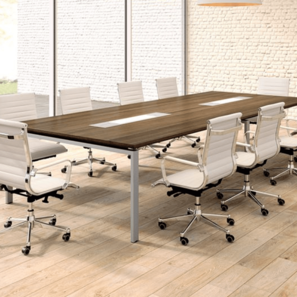 table avec piètement cadre