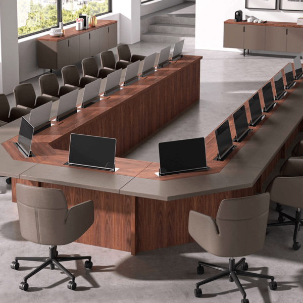 Table de rassemblement grande format pour entreprise