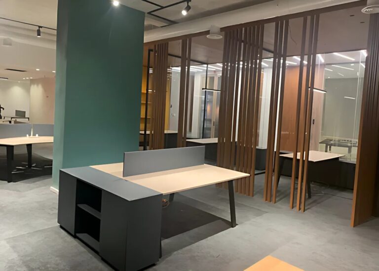 bench 2 place pour aménagement société d'assurance